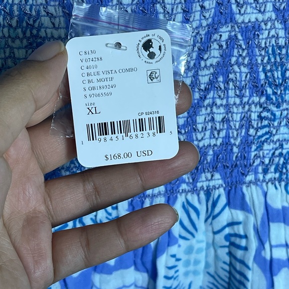 Free People
Women's Sweet Nothings Cotton Smocked Maxi Dress XL - Picture 5 of 11